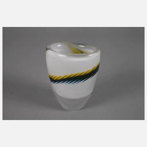 Drei Teile modernes Glas