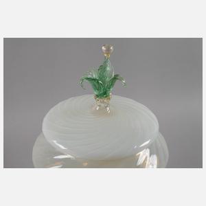 Große Decklevase Murano