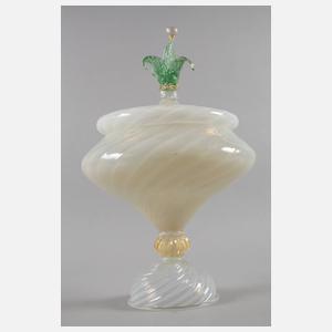 Große Decklevase Murano