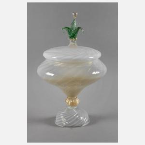 Große Decklevase Murano