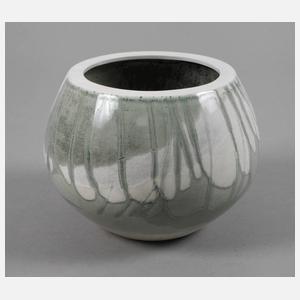 Meissen Unikat-Vase mit Laufglasur