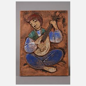 Karlsruhe Paar Wandplatten