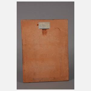 Karlsruhe Paar Wandplatten