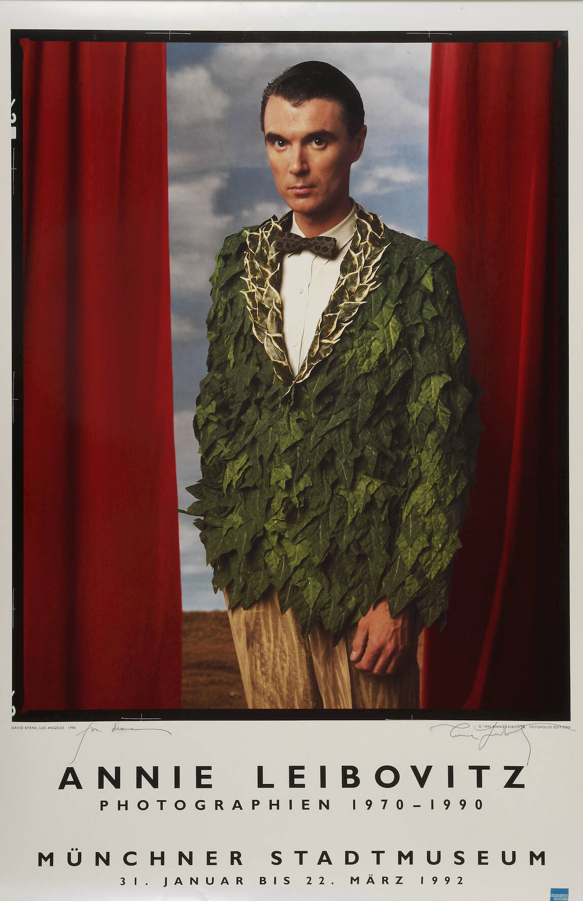 Ausstellungsplakat Annie Leibovitz