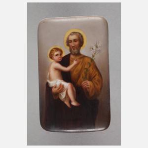 Vier religiöse Bildplatten