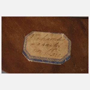 Porzellanbild mit Liebespaar