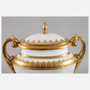 Hutschenreuther große Prunkvase mit Landschaftsmalerei