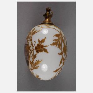 KPM Berlin Osterei-Flakon mit Schlossansicht