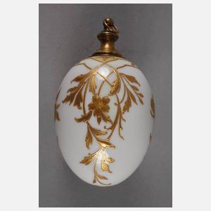 KPM Berlin Osterei-Flakon mit Schlossansicht