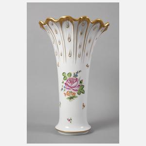 Herend Ungarn Vase "Petit Bouquet de Rose"