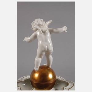 Hutschenreuther Blumensteckschale mit Putto