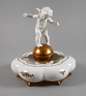 Hutschenreuther Blumensteckschale mit Putto