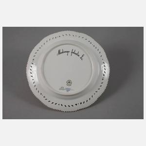 Royal Copenhagen Durchbruchteller "Flora Danica"