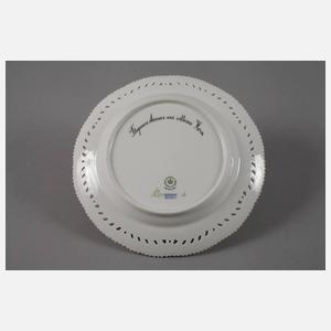 Royal Copenhagen Durchbruchteller "Flora Danica"