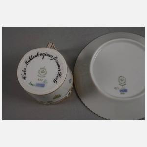 Royal Copenhagen Mokkagedeck "Flora Danica"