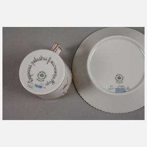 Royal Copenhagen Mokkagedeck "Flora Danica"