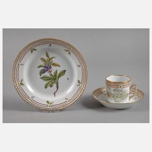 Royal Copenhagen Kaffeegedeck "Flora Danica"
