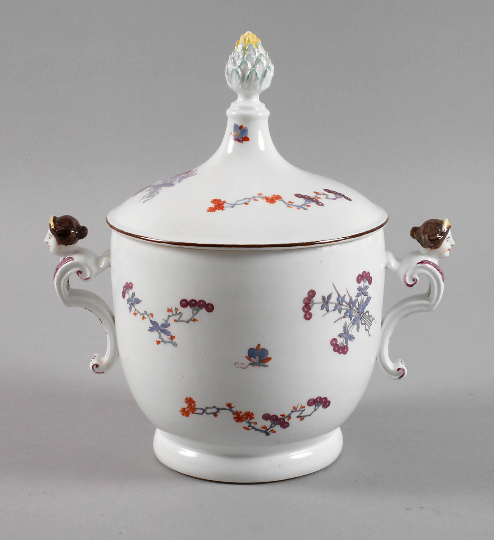 Meissen Eistopf Kakiemondekor