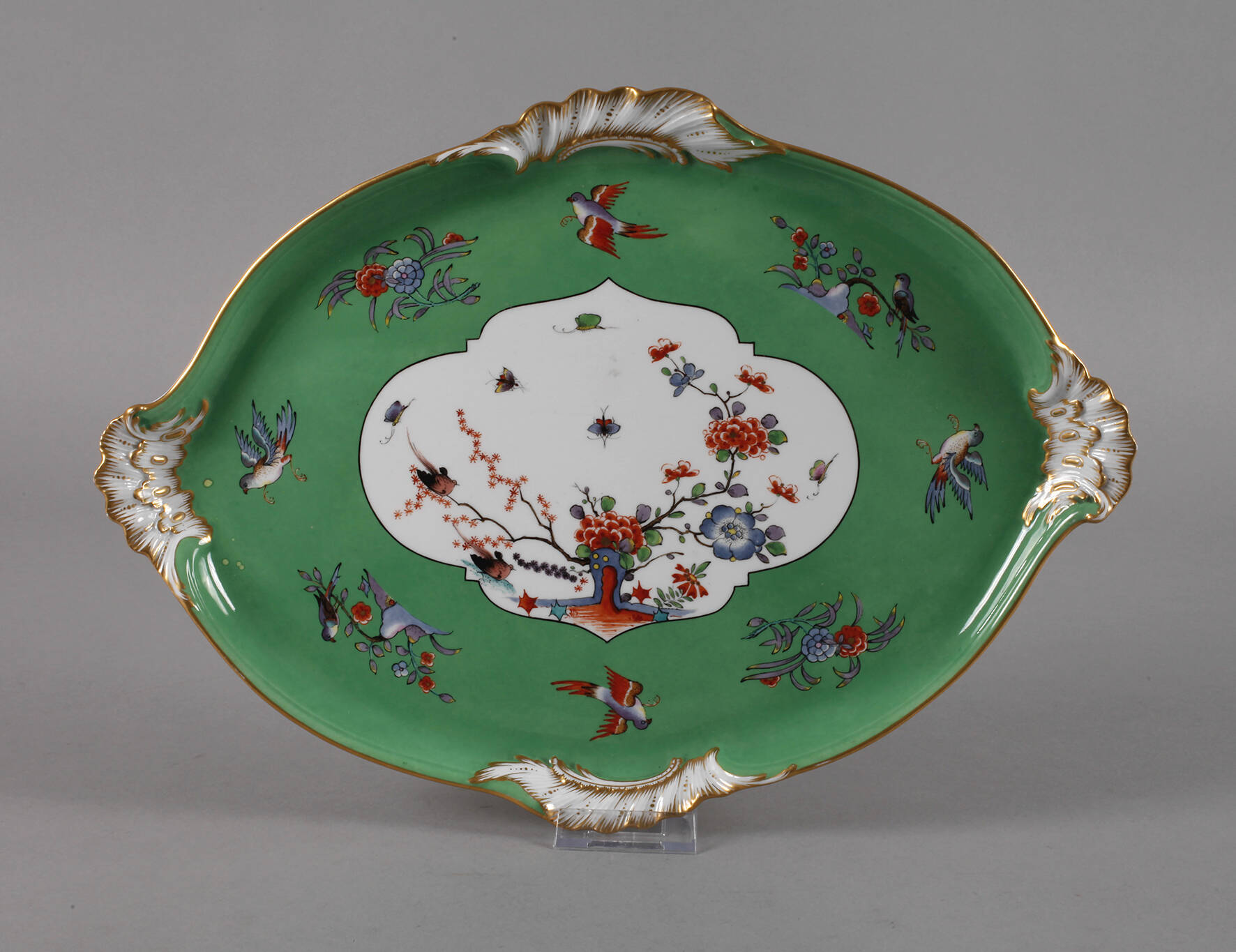 Meissen Tablett mit Kakiemondekor