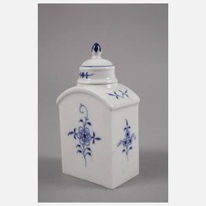 Meissen Teedose mit Zwiebelmuster