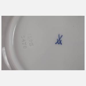 Meissen Teller und Vase