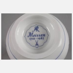 Meissen Teller und Vase