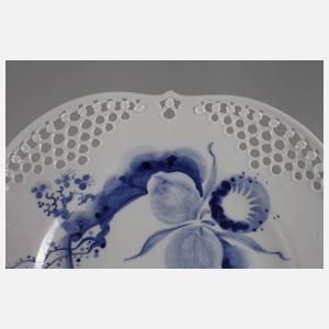 Meissen Teller "Orchidee auf Ast"