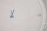 Meissen sechs Speiseteller "Blaue Blume mit Goldgräsern"