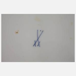 Meissen Teeservice "Blaue Blume mit Insekten"