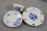 Meissen Teeservice "Blaue Blume mit Insekten"