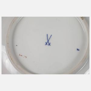 Meissen Prunkschale Streublümchendekor