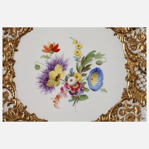 Meissen Prunkteller "Blumenbukett"