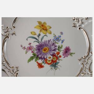 Meissen Prunkschale "Blumenbukett"