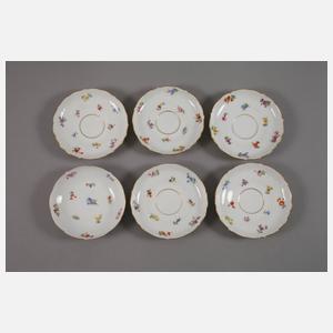 Meissen Kaffeeservice Streublümchendekor
