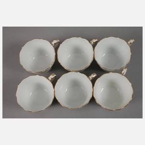 Meissen Kaffeeservice Streublümchendekor