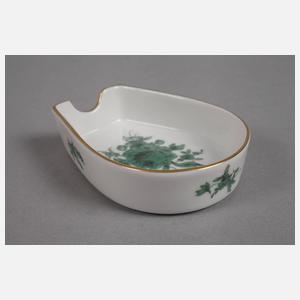 Meissen sechs Ascher mit Blumenmalerei