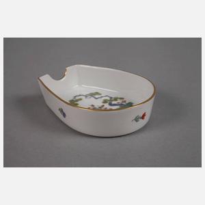 Meissen sechs Ascher mit Kakiemondekoren