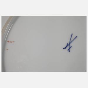 Meissen Konvolut Teller mit Drachenmotiv