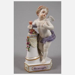 Meissen Amorette "Un me suffit – Eines genügt mir"