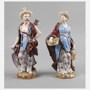 Meissen Paar Volkstypenfiguren