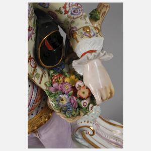 Meissen Paar große Gärtnerfiguren
