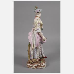 Meissen Paar große Gärtnerfiguren