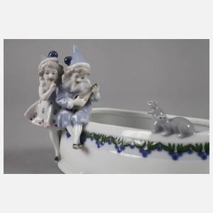 Metzler & Ortloff Ilmenau figürliche Schale