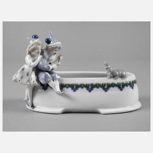 Metzler & Ortloff Ilmenau figürliche Schale