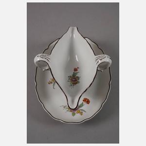 Nymphenburg Restservice mit Blumenmalerei