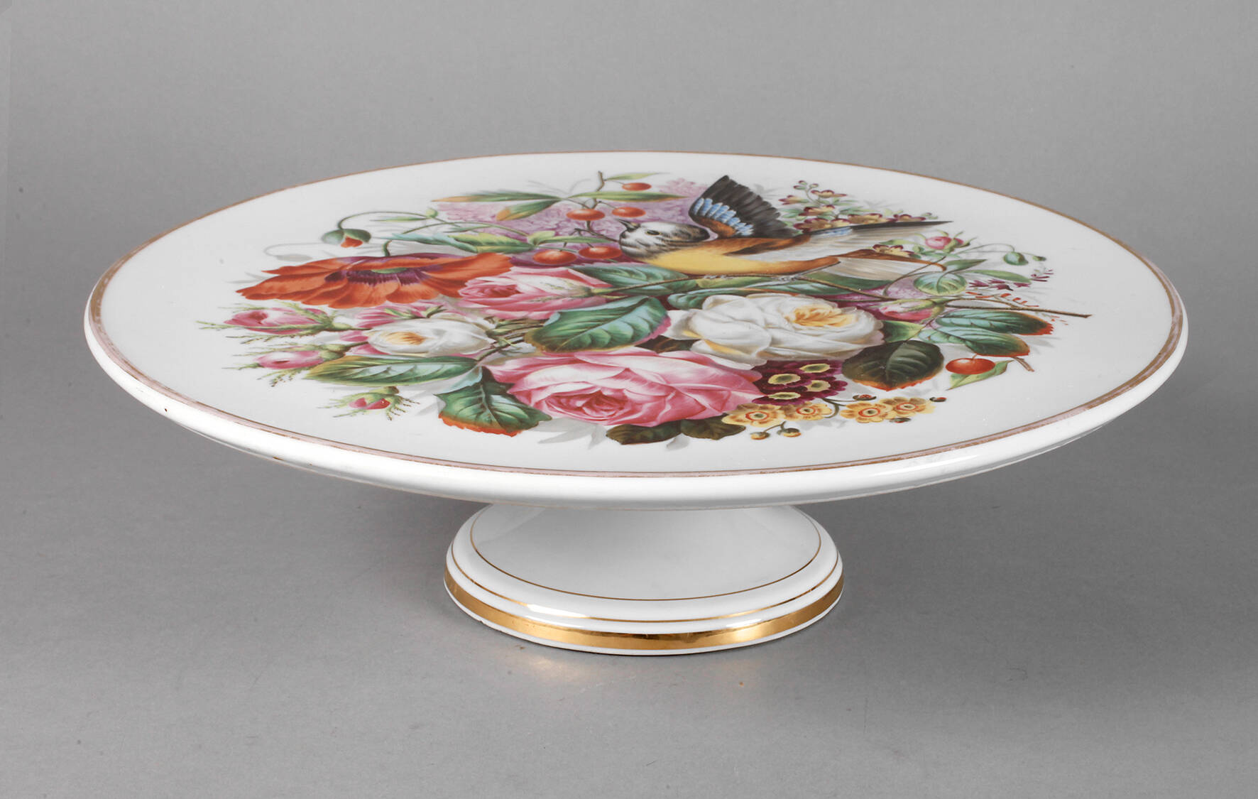 Pirkenhammer Tafelaufsatz mit Eichelhäher