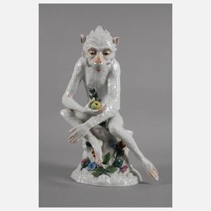 Potschappel Affe mit Apfel