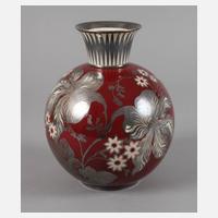 Rosenthal Vase mit Silberoverlay111