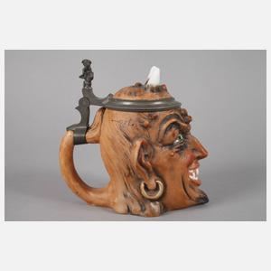 Rudolstadt Gesichterkrug als Teufel