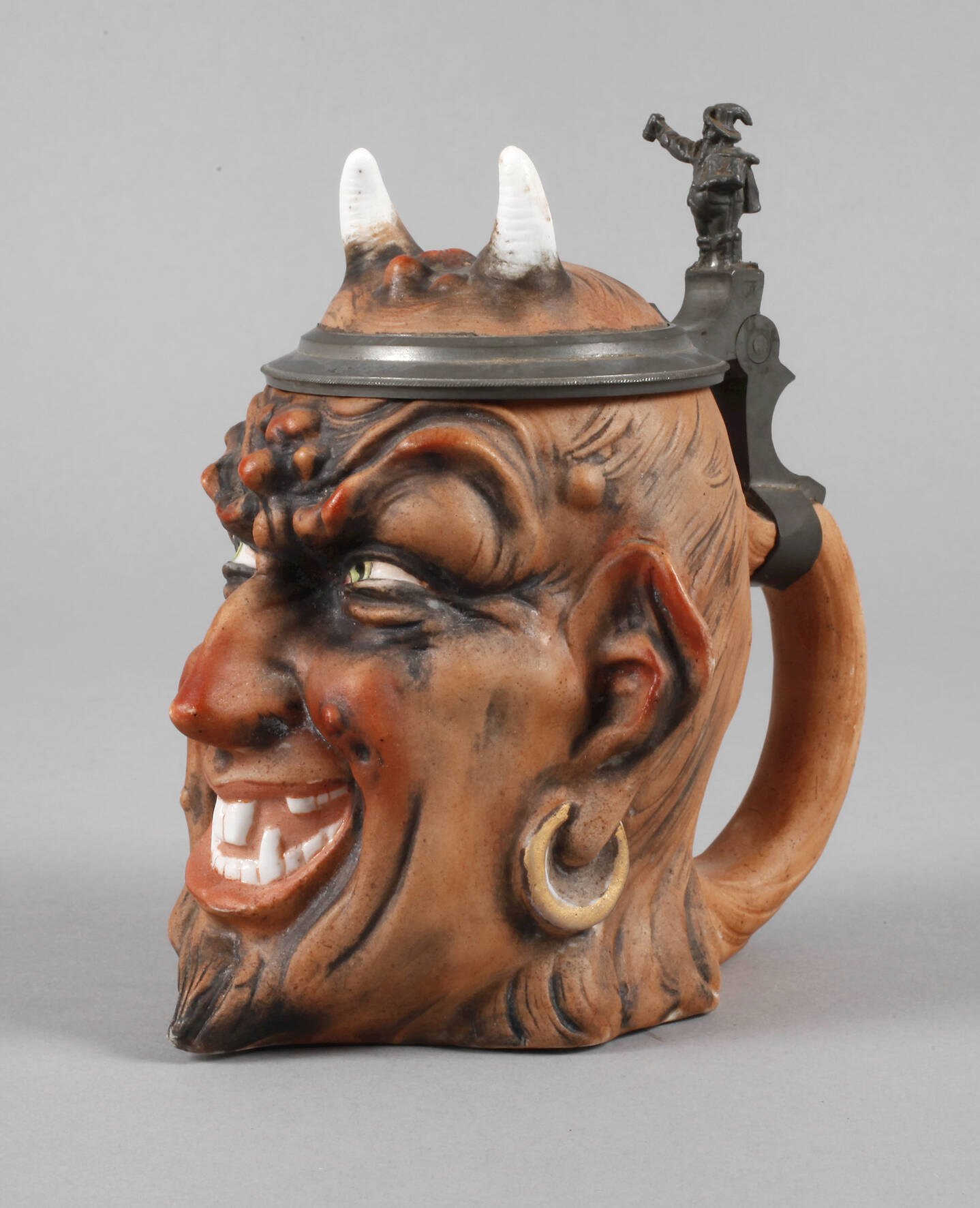 Rudolstadt Gesichterkrug als Teufel